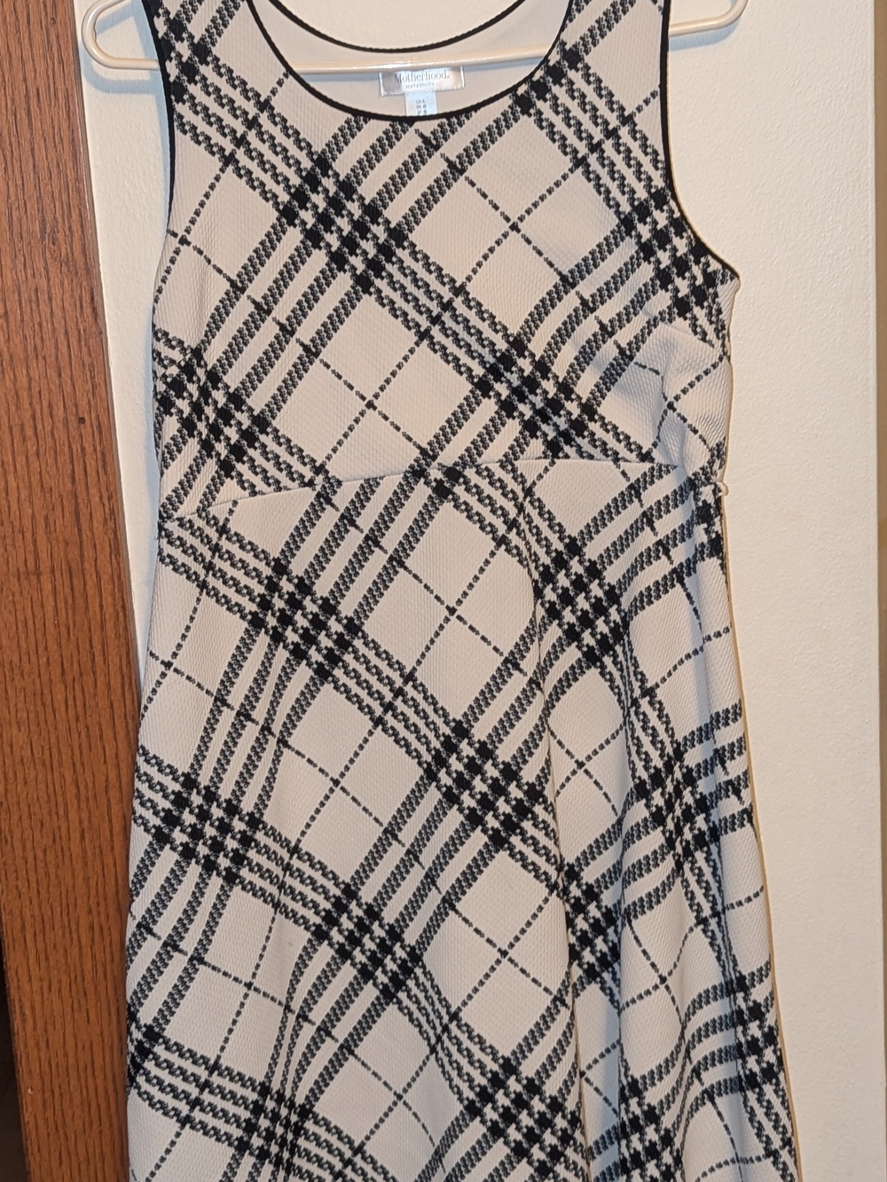 Motherhood Maternity Black And White Dress